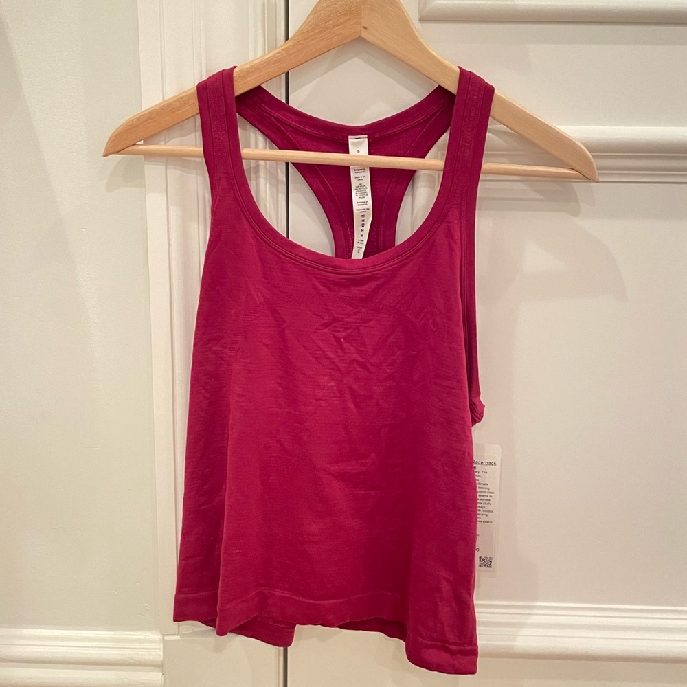 NWT Lululemon Swiftly Tech Racerbank Tank 2.0 - race length